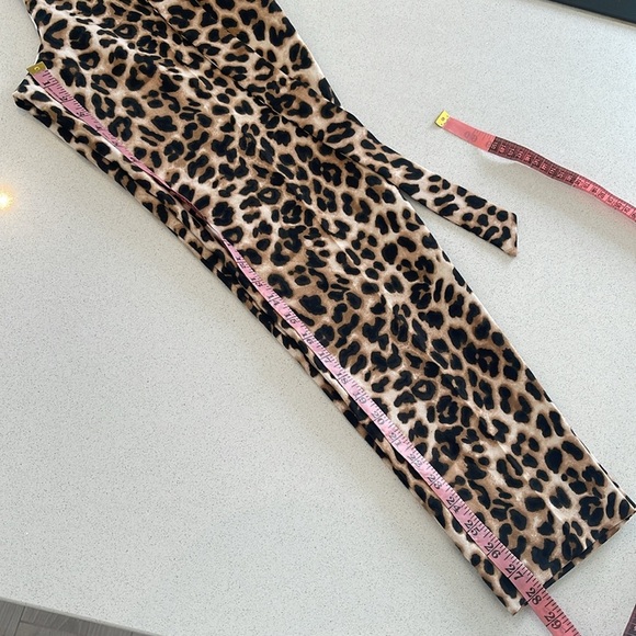 NWT 7th Avenue Design Studio NY&C Women’s Leopard Print Trousers - Size 8 - Picture 7 of 10